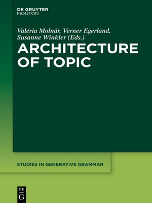 cover image of Architecture of Topic